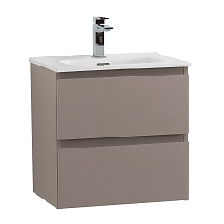 BelBagno Тумба под раковину Kraft 39-50 подвесная Бежевый матовый – фотография-1